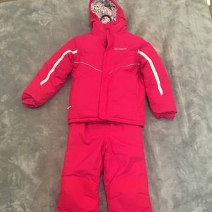 Girls Columbia Snowsuit